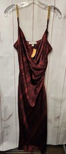 Michael Kors Women's Size L Red Dress