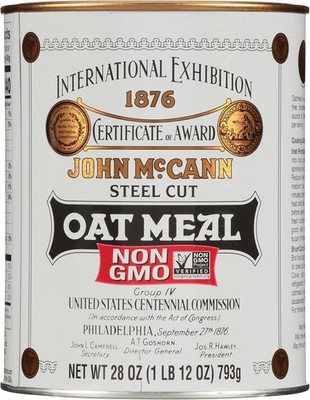 McCann's h Oatmeal, Tradital Steel Cut Oats, 28 Ounce