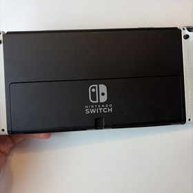 Nintendo Switch OLED White Console With Joycons, Charger, Case HEG-001 US Model