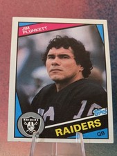 1984 Topps #114b Jim Plunkett
