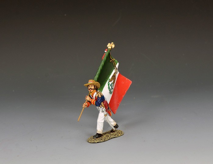 KING & COUNTRY'S メタル製フィギュアスケール1:30 17隊＋旗 RTA138 Mexican Army Flagbearer by King and Country | eBay