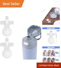 BPA-Free Silicone Leak Stoppers for 16 Oz Thermos Funtainer Bottles, 2 Count
