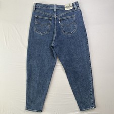 Levi's Silvertab Mom Jeans Womens 31 30x25 Mid Wash Denim 90s Tapered Y2k