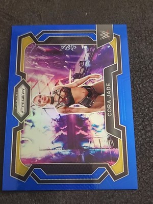 2024 Panini Prizm Blue Cora Jade /199 WWE