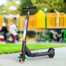 5.3in Kick Scooter-Front LED Light Wheel Beginner-friendly Adjustable for Kids