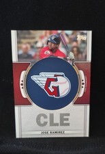 2023 Topps Series 1 - Team Logo Commemorative Patches Jose Ramirez #TLP-JRA