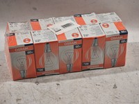10X Osram Superlux E14 Krypton Kerze Gedreht GlüHbirne Birne Dimmbar NEU & Ovp