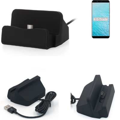 USB typ-C Dockingstation für Ulefone Power 3S Ladestation Tisch-Ständer Chargi