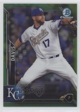 2016 Bowman Chrome Green Refractor 79/99 Wade Davis #13 4z4