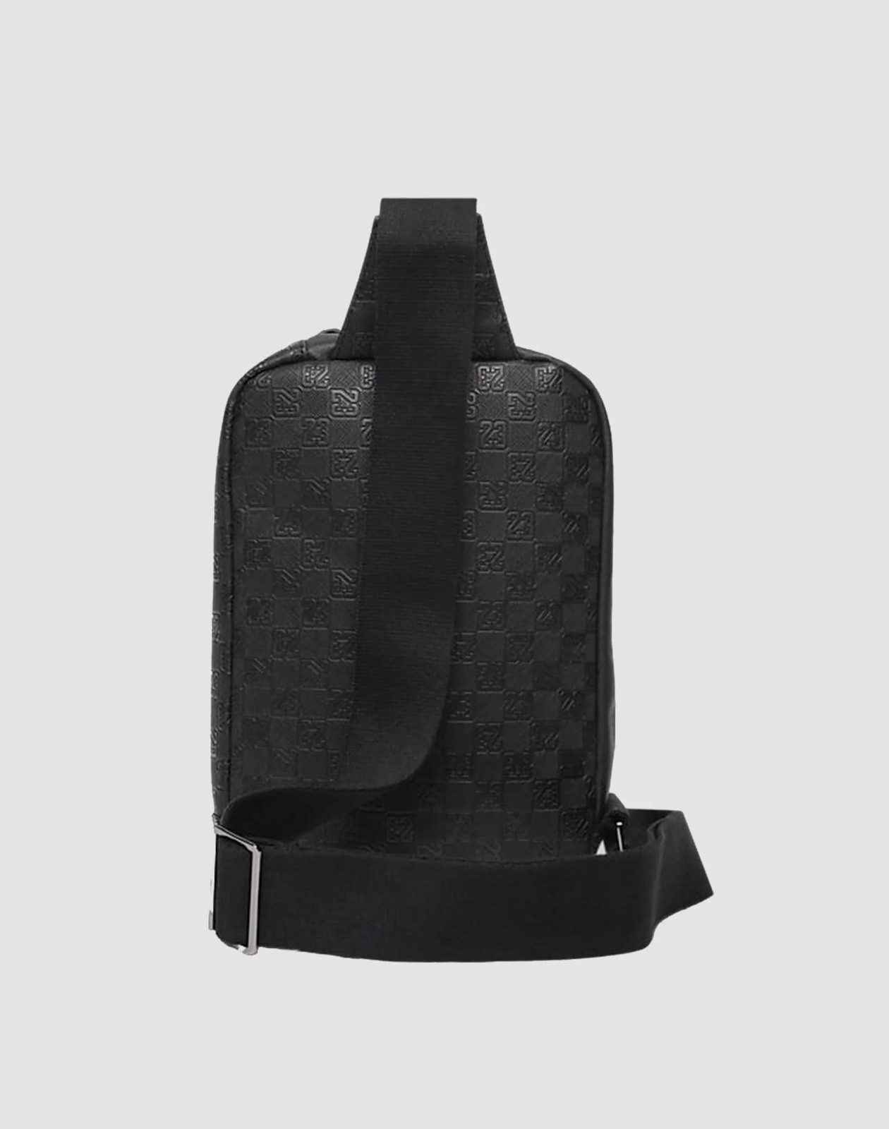 $70 Nike Air Jordan Monogram Logo Sling Bag Faux Leather Luxury Travel Bag