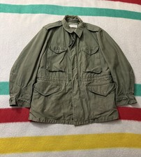 vintage 60s Vietnam War Field Jacket Pre M65 Named Bob Regular Medium Distressed