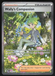Wally's Compassion 186/132 Mega Evolution Special Illustration Rare