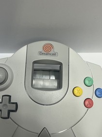 Original SEGA Dreamcast Controller White Gray OEM HKT-7700 WORKS READ!