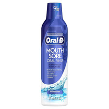 Oral-B Mouth Sore Mouthwash Special Care Oral Rinse, Hydrogen Peroxide Mouthwash