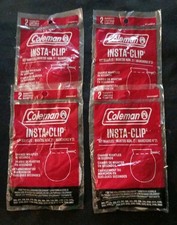 4 Packs- Coleman Insta-clip 21 Mantles 8 Total Mantles FREE SHIPPING 