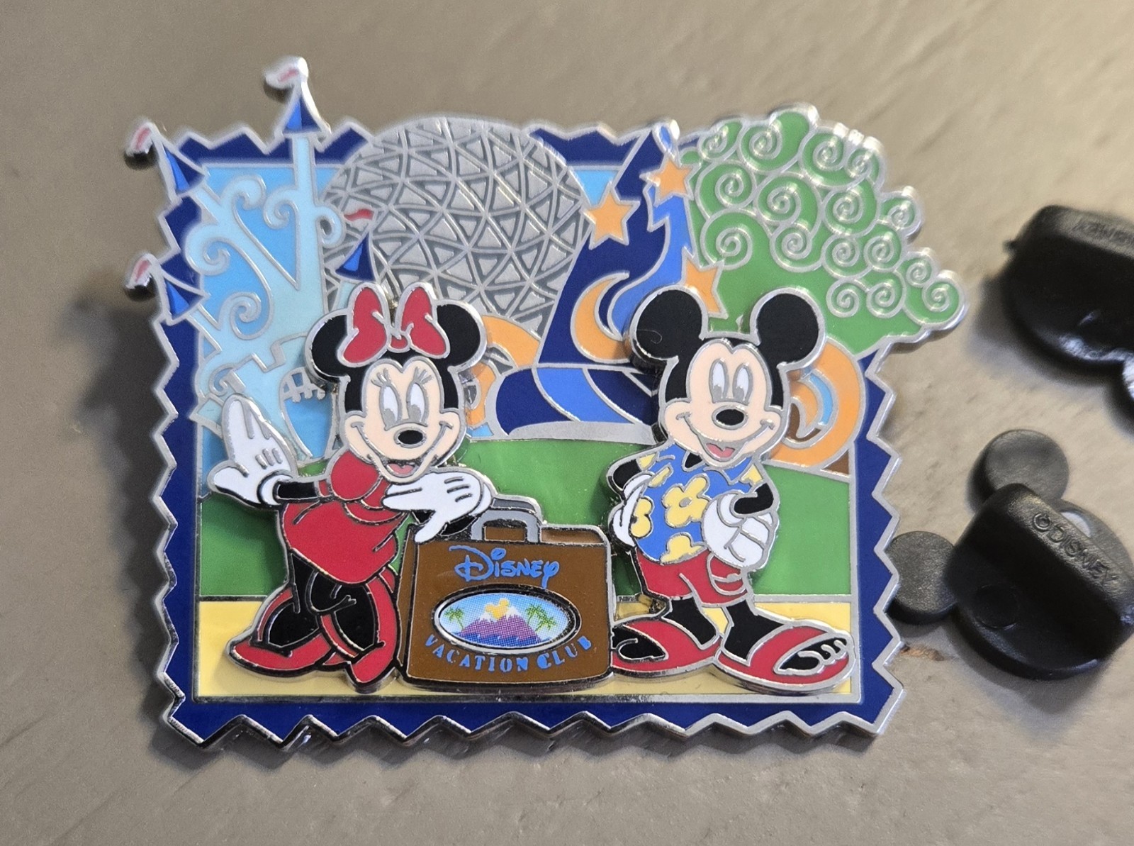 Disney WDW DVC Mickey and Minnie Mouse Walt Disney World Pin