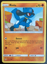 Pokemon Riolu 66/156 Ultra Prism Common LP