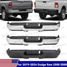 Rear Bumper Assembly For 2019 2020 2021 2022 2023 2024 Dodge Ram 2500 3500