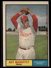 1961 Topps #433 Art Mahaffey