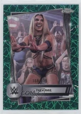 2025 Topps Chrome WWE Teal Laser Refractor /175 Thea Hail #81 11ch