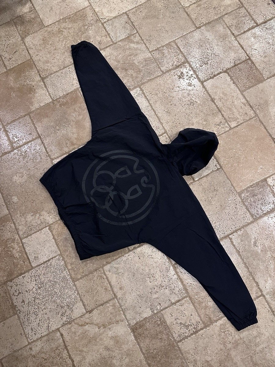 Yeezy WB-01 04 Logo Black Windbreaker Nylon Zip Jacket￼ | eBay