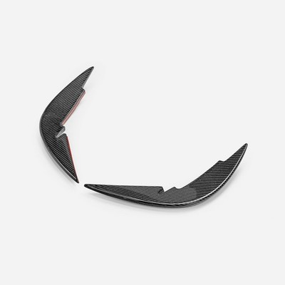 For Elantra/Avante (CN7) Facelift 23+ EPA Carbon Fiber Front Bumper Canard 2pcs