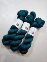 Highland Wolle Garn, 4-FäDig, Fingering Gewicht, 100 G, Silber Grau