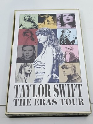 Taylor Swift The Eras Tour VIP Merch Box Set Poster Lanyard Karten geöffnete Box
