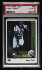 1989 Upper Deck Gary Carter #390 PSA 10 GEM MT HOF 0vl1
