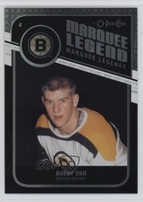 2011 O-Pee-Chee Marquee Legend Rainbow Foil Black Border 93/100 Bobby Orr #544