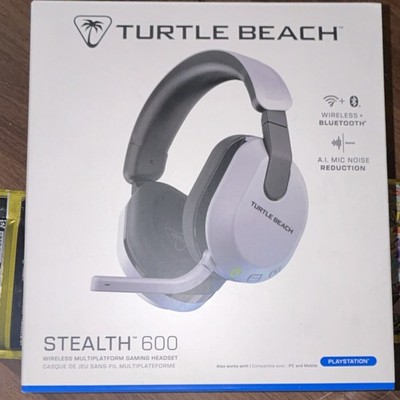 Turtle Beach Stealth 600 Wireless Gaming Headset A.I. Noise Reduction PlayStati 