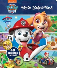 Nickelodeon PAW Patrol - First Look and Find Activity Book with 40 Stickers - P