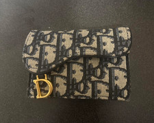 Christian Dior Saddle Bloom Card Holder/Wallet