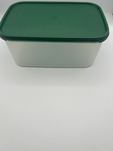 Tupperware Modular Mates #2 Rectangle Storage Container Green 4.3 L 1609 1610 H1