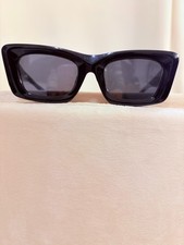 Prada Sunglasses Cat Eye UV400 Grey Lense 140mm SPR13Z Black Pre-Owned