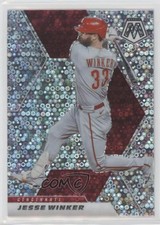 2021 Panini Mosaic Quick Pitch Silver Mosaic Prizm Jesse Winker #67 0w3s