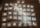 Walking Liberty Half Lot Of 73 Coins.