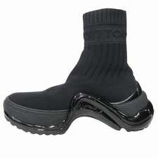 item LOUIS VUITTON LV Arc Light Line Knit Sneakers Shoes Stretch Logo Engraving