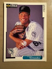 1998 Upper Deck Collector's Choice - Livan Hernandez Pitcher Marlins #99