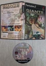 Giants: Citizen Kabuto (Sony PlayStation 2, 2001) Disc, Case, Box Art