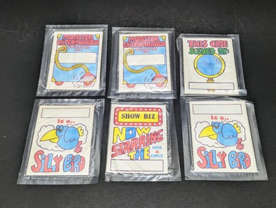 1985 KELLOGG'S Cereal Premium STICKER MANIA FUN KIT Lot of 6 SEALED Vintage