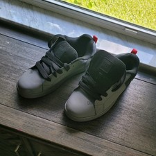 DC Shoes Court Graffik Gray Skate Sneakers Mens US 11 New Without Box