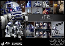 R2-D2 Hot Toys MMS 511 STAR WARS A New Hope 1/6 Deluxe Figure + SS Holo Table