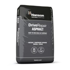 Drive Repair Macadam Ashphalt Cold Lay 25kg Pothole Restore for Driveway Roads