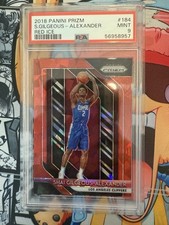 2018-19 Panini Prizm - Shai Gilgeous-Alexander #184 Red Ice Prizm