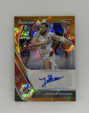 2021 Panini Prizm Draft Picks JORDAN SCHAKEL AUTOGRAPH/AUTO ORANGE ICE