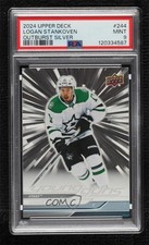 2024-25 Series 1 Young Guns Outburst Silver Logan Stankoven #244 PSA 9 MINT ib6