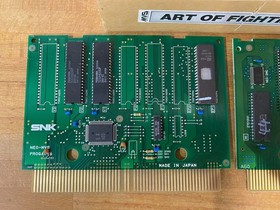 Mvs Neo Geo Art Of Fighting  English Marquee and Artset Same Serial 64903