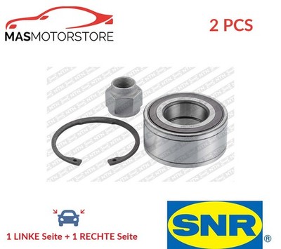 RADLAGERSATZ RADLAGER SATZ PAAR VORNE SNR R16603 2PCS P FÜR DS DS 3 1.6L,1.2L