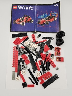 1994 Lego Technic 8808 Formula One Racer F1 Race Car COMPLETE w Manual No Box